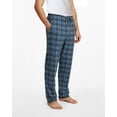 thumbnail image 3 of Real Essentials 3 Pack: Men's Fleece Pajama Pants Loungewear Soft Pj Bottoms Sleepwear Pockets (Big & Tall Available), 3 of 7