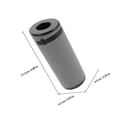 thumbnail image 2 of OFFIGAM Caja Organizadora Para Pañuelos De Cuero Gris Ideal Para Viajes Y Uso En Vehículo, 2 of 8