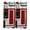 style-1, variant on Red with White Hibiscus Hawaiian Flower Pattern 2 Panels Blackout Curtains for Bedroom Living Room Drapes Kitchen Room Window Blackout Curtain Grommet