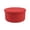 Red, variant on Silicone Food Storage Container with Lid, Round Portable Airtight Salad Bowl, Reusable Meal Prep Bowl for Soup Stew Leftovers, Microwave Fridge Dishwasher Safe BPA Free