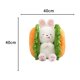 thumbnail image 2 of wsevypo Agregue un toque de diversión con este creativo juguete de peluche en forma de hamburguesa, 2 of 3