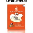 thumbnail image 3 of WBM Home Rat Pads, Enhanced Stickiness, Equipped with Protective Cover Glue Traps, 24 Count, Small, 3 of 6