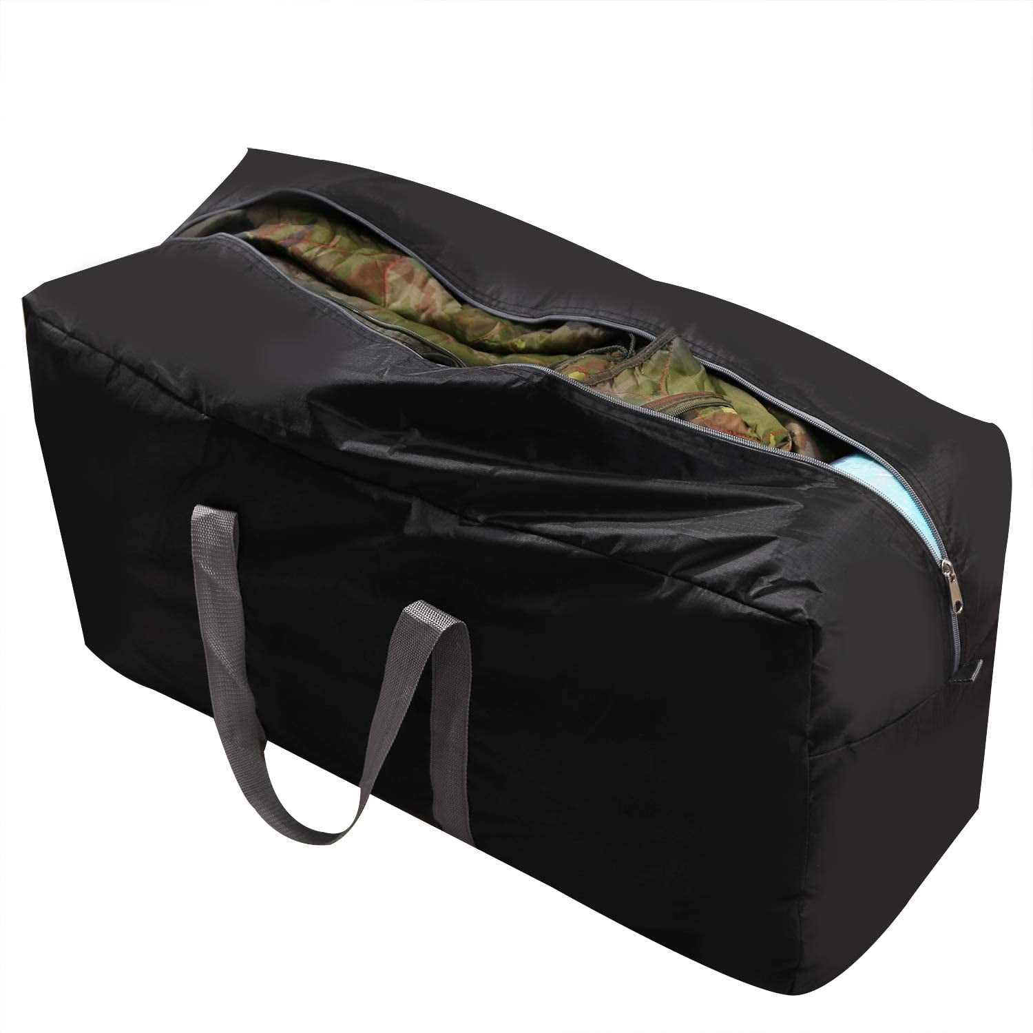 Hide Oversized Ultra Weekender Duffle Bag / Black/Ivory - Merrilee's  Swimwear