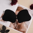 thumbnail image 5 of Clearance Sale 2025 Bra Plain Push Up Lace Up Front Strapless Breast Petals Invisible Cover Bra Pads, 5 of 5