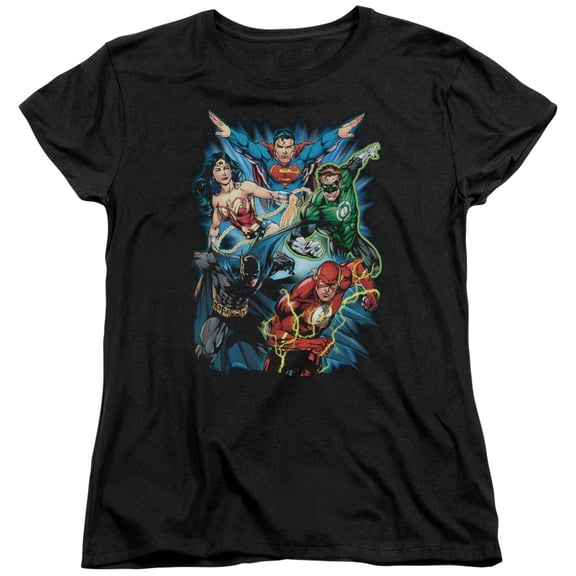 Jla - Jl Assemble - Women's Short Sleeve Shirt - Medium