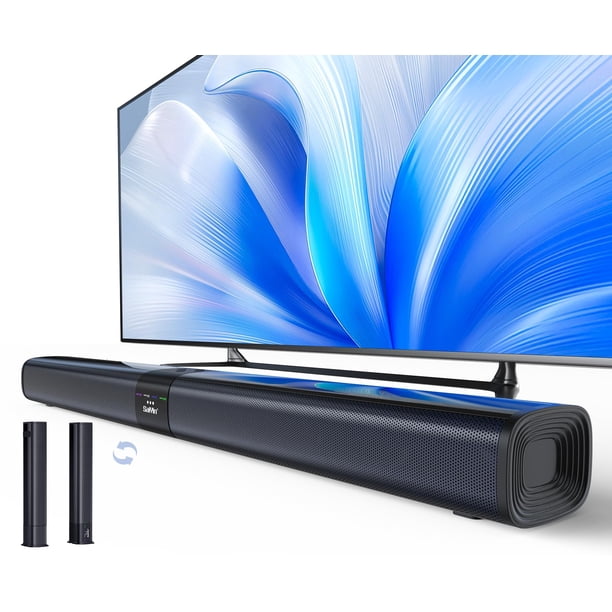 Barra de sonido Saiyin de 80 W y 31 pulgadas para Smart TV con Bluetooth 5.3