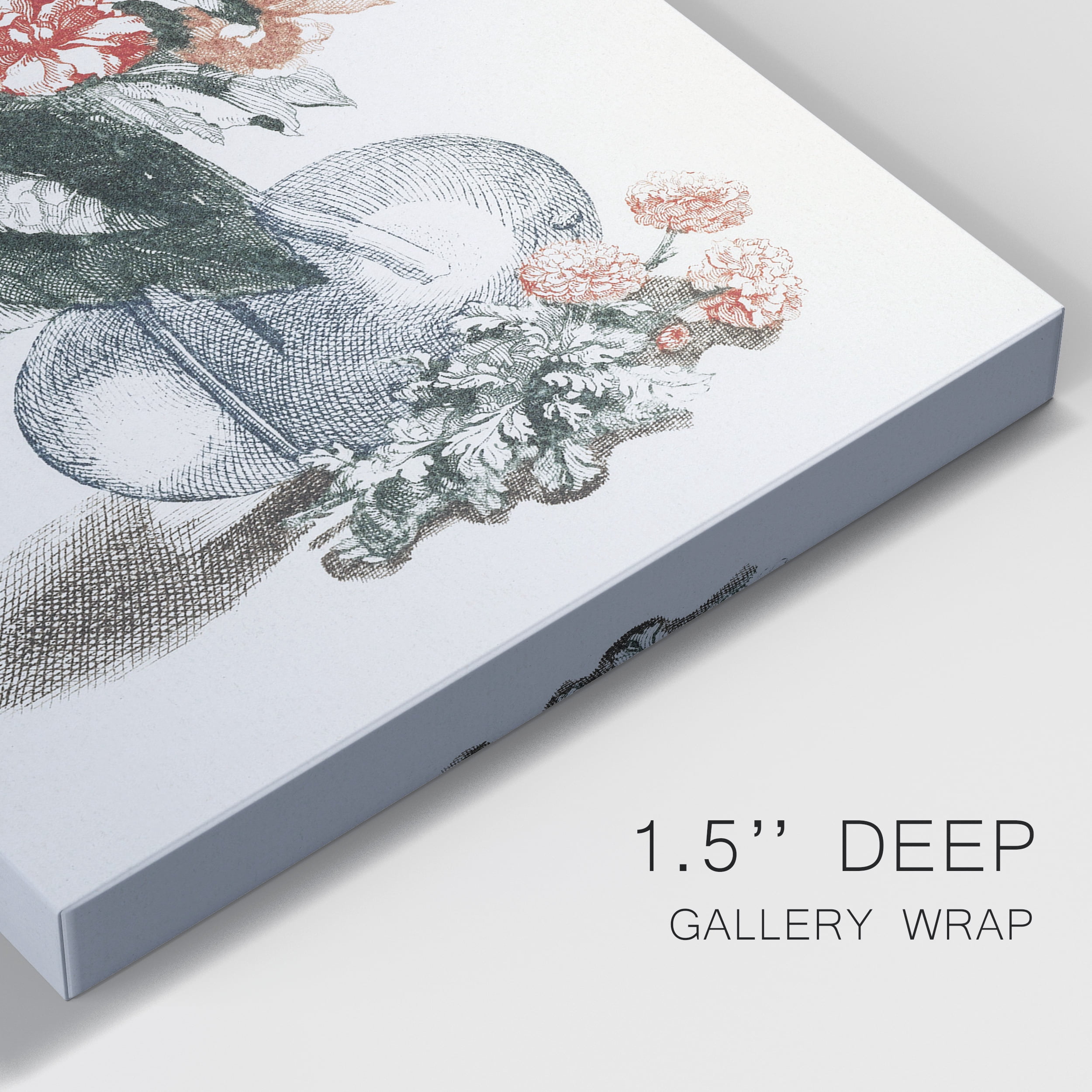 Flowers in a Vase III Premium Gallery Wrapped Canvas - Ready to Hang - 40 x 60