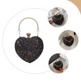 thumbnail image 3 of Shisuyan Sparkly Bag Heart Shaped Metal 1Set 6.7X5.9In, 3 of 8