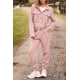 thumbnail image 4 of Conjunto de Dos Piezas para Mujer PRETTYGARDEN Chaqueta Camisa Rosa Talla S, 4 of 8
