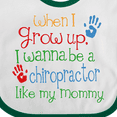 thumbnail image 4 of Inktastic Chiropractor Like Mommy Boys or Girls Baby Bib, 4 of 4