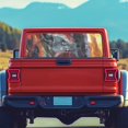 thumbnail image 5 of FUIALDOLG Fire Wolf Rear Window Decals 66.9" x 22.4" Inch, Perforated Vinyl Decal Fit Most Pickup Trucks, Weatherproof Rear Window Graphics for Personalized Decoration, 5 of 8
