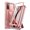 Rose Gold, variant on Dexnor for Samsung Galaxy Note 20 5G Case, [Built in Screen Protector and Kickstand] Heavy Duty Military Grade Protection Shockproof Protective Cover for Samsung Galaxy Note 20 Rose Gold