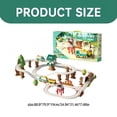 thumbnail image 3 of BESTSKY High-Speed Train Set for Urban Rail Adventure, Magnetic Connection Train for Boys & Girls, Train Track for 3-7 Years Old Toddlers & Kids, Railway Set Christmas Toys for Kids, 3 of 7