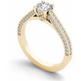thumbnail image 2 of 1-1/4 Carat T.W. Diamond Classic Vintage 14kt Yellow Gold Engagement Ring, 2 of 5