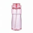 thumbnail image 2 of Botella De Agua Para Deportes Al Aire, Botella De Agua De Plástico Para Fitness, Hervidor De Capacidad Extra Grande Con Marcador De Tiempo De Pajita Doble, 2 of 7
