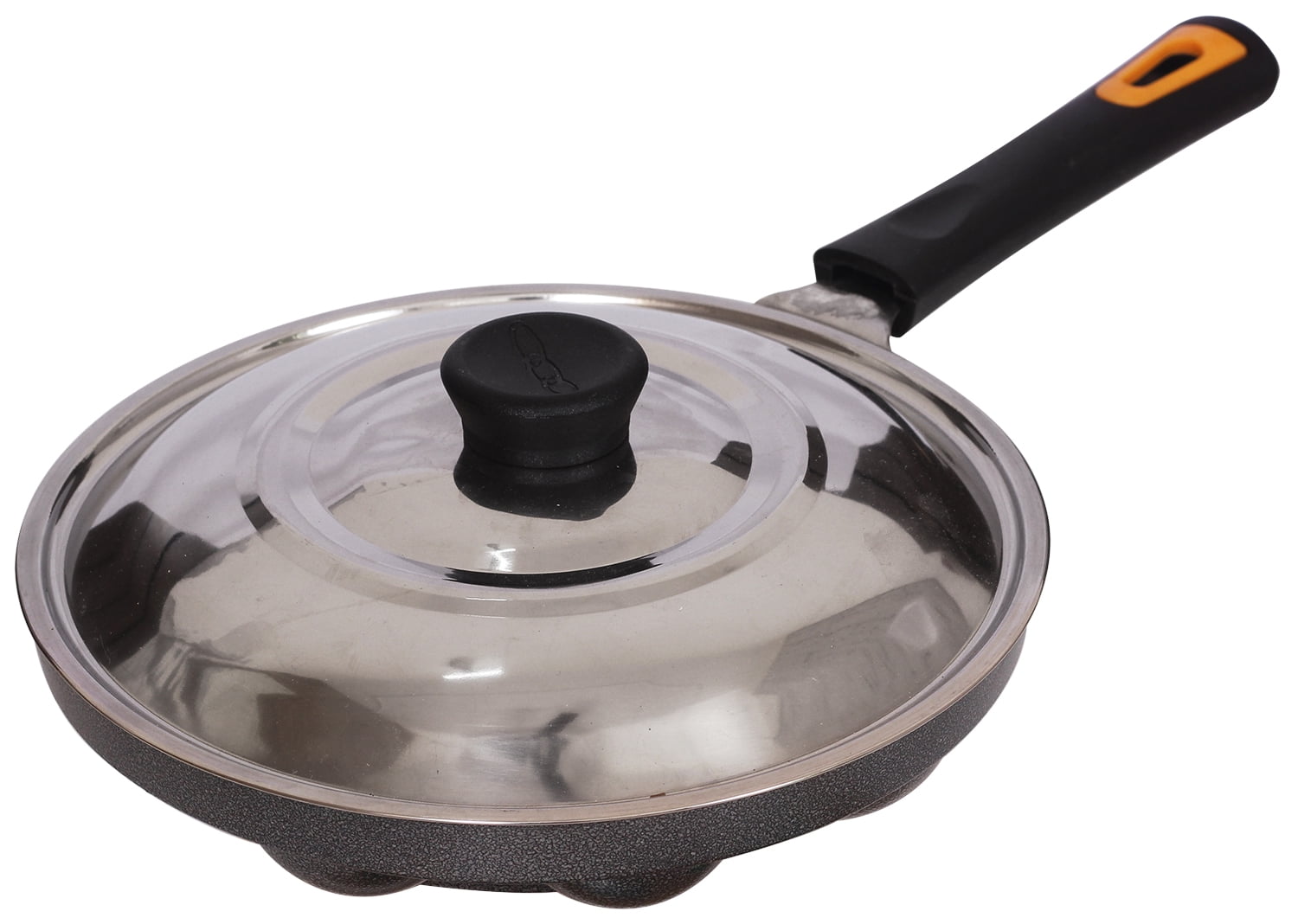 Non-Stick Appam Patra Maker Paniyaram Pan 12 Pits With Non-Stick Appam Patra Maker Paniyaram Pan 12 Pits With