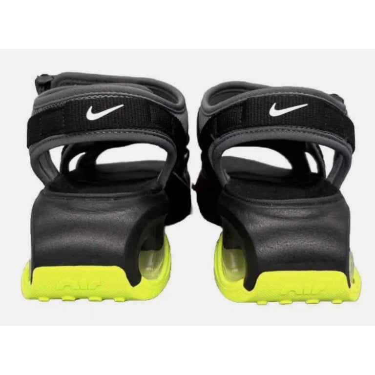 Nike; Sandals Air Max Sol Bubble Strap Buckle Slide, Black