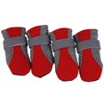 thumbnail image 2 of Tysmin 4 Piece Set Of Pet Dog Shoes With Non Slip Soft Sole Breathable Mesh And Adjustable Strap Boots, 2 of 2