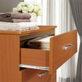 thumbnail image 4 of Hodedah Commode Contemporaine en Bois à Cinq Tiroirs, Fini Cerisier, 4 of 6