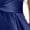 Blue*, variant on RUTAYY Children Girls Dress Sleeveless Solid Color Satin Party Mesh Bow Belt Formal Elegant Gown Elegant Holiday Dresses