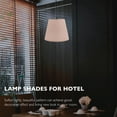 thumbnail image 3 of OUNONA Lamp Shade for Table Lamps Khaki Decorative 1Set, 3 of 5