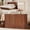 Warm Brown Oak, variant on Korsneli Queen Murphy Bed Cabinet with Mattress & USB Charging Station - 100% Solid Wood Cabinet Bed with Storage Drawers, 1200lbs Weight Capacity for Small Spaces, Dark Gray