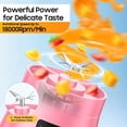 thumbnail image 3 of Cordless Personal Size Portable Blender - 380Ml Blender Smoothies and Shakes,  Traveling Juice Cup with  Blending, Freshly Squeezed in /Travel/, 3 of 6