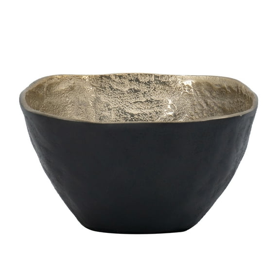 CC Home Furnishings Tapered Square Aluminum Bowl - 7.5"