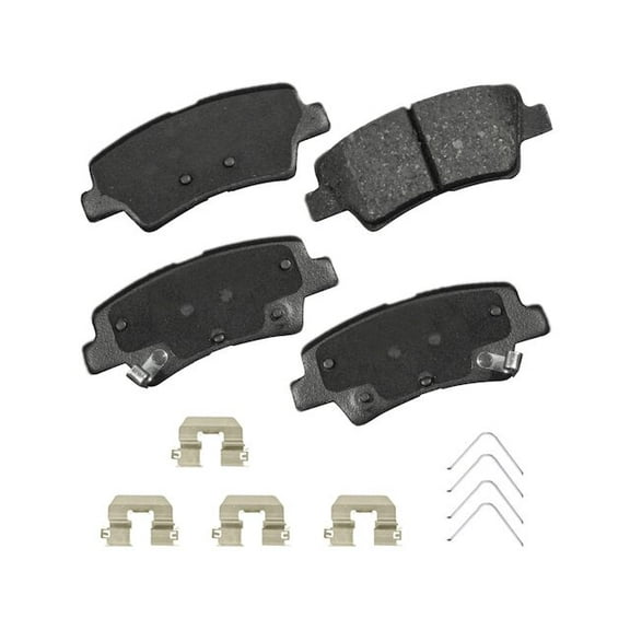 Rear Brake Pad Set - Compatible with 2017 - 2022 Kia Sportage 2018 2019 2020 2021