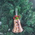 thumbnail image 2 of Christmas Bells Metal Decorative Bells Christmas Bells for Decoration with Rope Silver Bells Christmas, 2 of 5