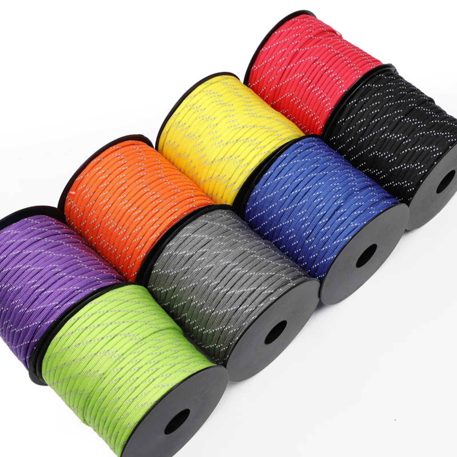 Survival Parachuted Cord Lanyard Outdoor Camping Rope Multifunction Rope for Tents Rock Climbing