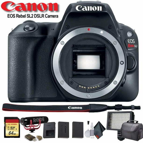 Canon EOS Rebel SL2 DSLR Camera 2249C001 Pro Bundle 02