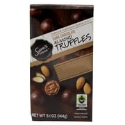 Sams Choice Dark Chocolate Almond Truffles, 5.1 oz