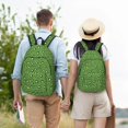 thumbnail image 4 of Wukai Kiwi Fruit Durable Canvas Laptop Backpack,Adjustable Shoulder Straps,Water-Resistant,Large Capacity,Stylish Design, Fits 15-17in Laptops,Unisex for School,Office,Travel-Small, 4 of 5
