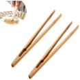 thumbnail image 1 of Roofei Bamboo Tea Clip Chinese Cha Dao Set Gongfu Tea Gentlemen Utensil 18.5cm, 1 of 8