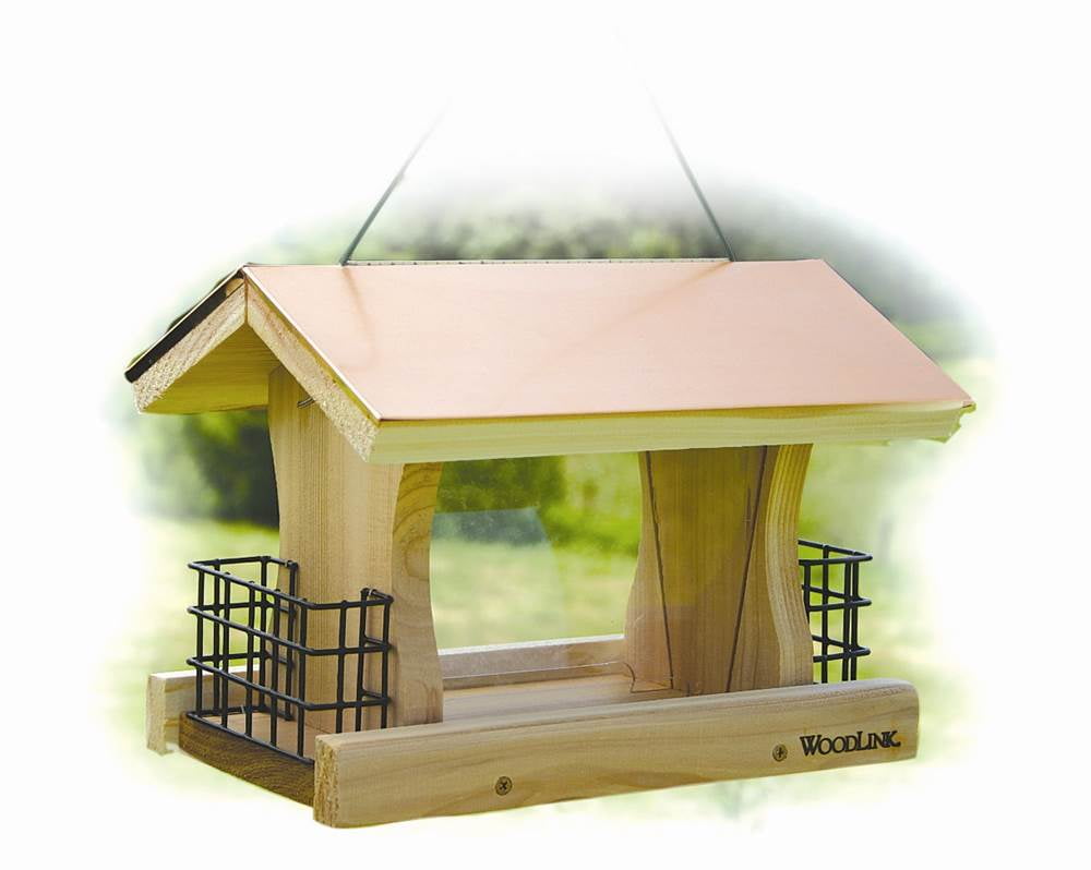 Coppertop Ranch Feeder w Suet Cages