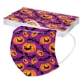 thumbnail image 1 of Masque d'Halloween pour Adultes 50 Pcs Masque Jetable de Haute Qualité Motif Dessin Animé Mixte, 1 of 9