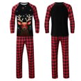 thumbnail image 4 of SUXIAN Family Christmas Pajamas Long Sleeve T Shirt and Pants Holiday Dad Pajamas Men, 4 of 6