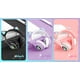 thumbnail image 5 of Kuyaon Auriculares inalámbricos para niños y niñas, orejas de gato con luz LED, auriculares Bluetooth con micrófono para la escuela/viajes/deportes/juegos/regalos/Navidad (negro), 5 of 5