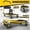 Yellow, 330 Lbs. Capacity, variant on Heavy Duty Foldable Push Cart Dolly | 330 lbs. Capacity | Upgraded Collapsible Hand Truck Folding Platform with Swivel Wheels | Flat Bed Moving Wagon | Space Saving Push Handle (Yellow)