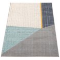 thumbnail image 3 of Visby Blue Polypropylene Rug 2'8" x 4'11", 3 of 7