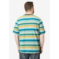thumbnail image 2 of KingSize Men's Big & Tall Shrink-Less Lightweight Pocket Crewneck T-Shirt, 2 of 5