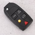 thumbnail image 3 of Funda plegable para llave de coche, 5 botones, repuesto de carcasa compatible con S60 S80 V70 Xc70 Xc90, 3 of 4