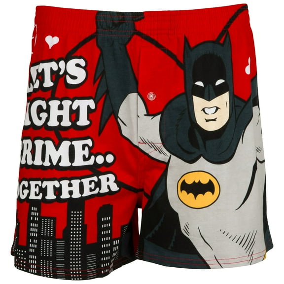 Batman Let's Fight Crime Together Boxer Briefs-Small (28-30)