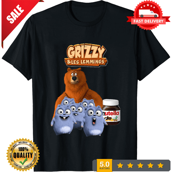 Grizzy And Lemmings S to 5XL Made in the USA T-Shirt, NEW TRENDING ITEM-TH82673