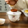 thumbnail image 5 of Travel Tea Set Portable Kung Fu Tea Set Ladies Exquisite Teapot One Man Quick Cup Brewing Cups, 5 of 6