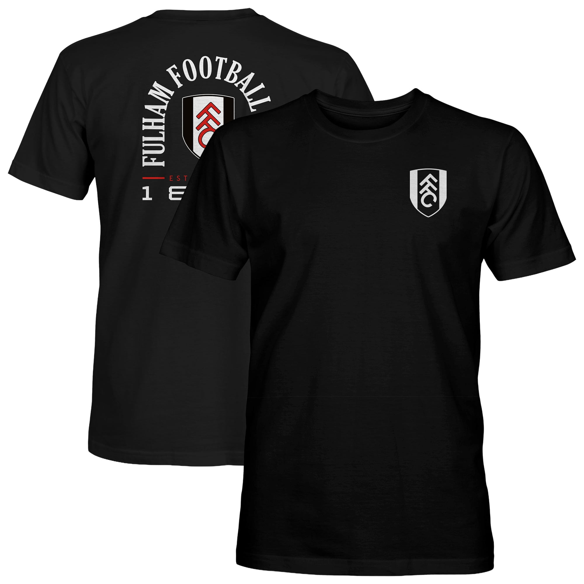 Men's 1863FC Black Fulham True To Glory Heavyweight T-Shirt