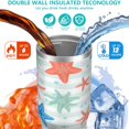 thumbnail image 3 of 30 Oz Tumbler with Handle, Large Capacity Insulated Cups Starfish Travel Mug Western Travel Accessories Home Decor Gifts for Coffee or Tea, 3 of 7