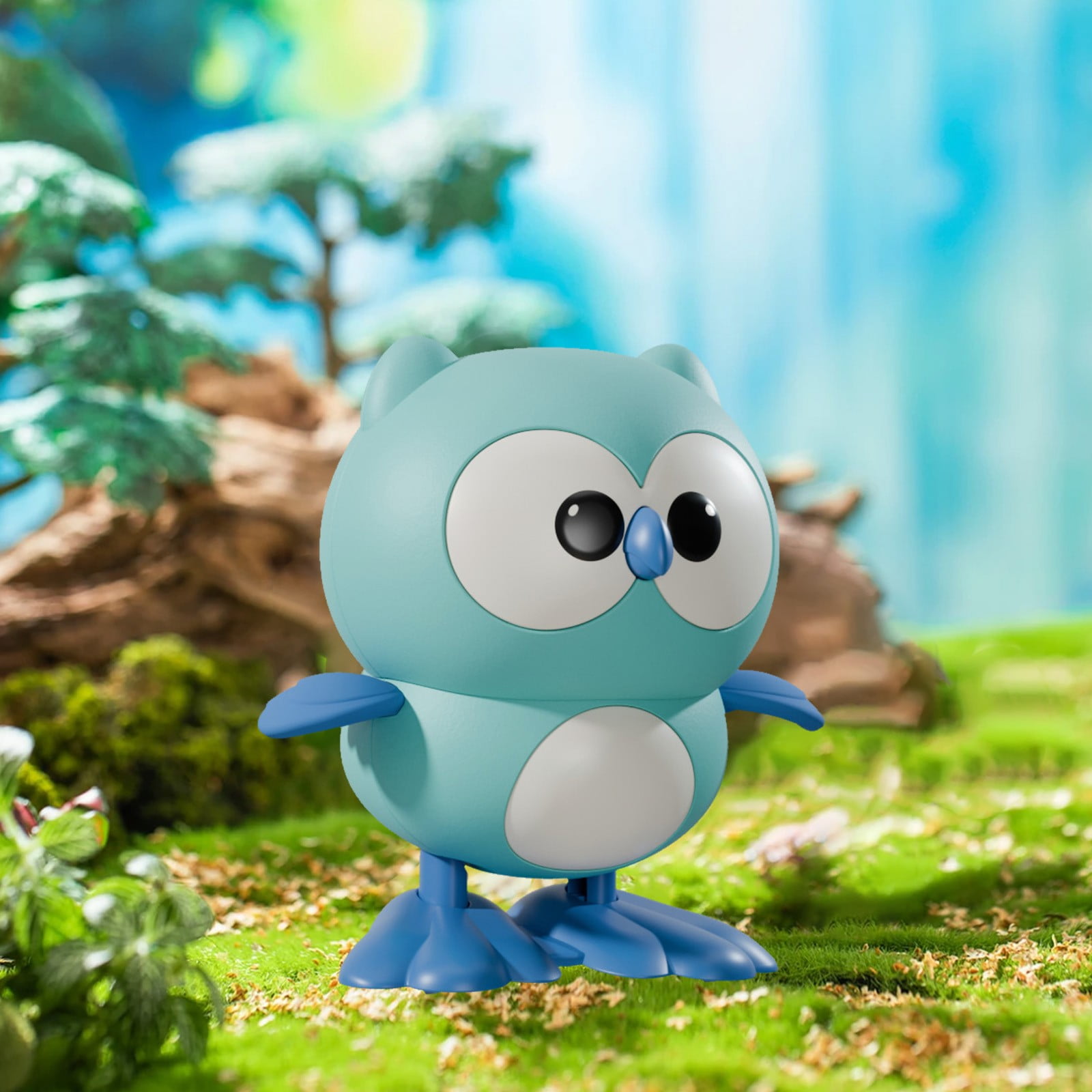 Jouet Animal mécanique, Animaux sauteurs à remonter - Jouet à remonter Hibou pour,Jouets à remonter Petits