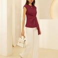 thumbnail image 7 of Womens Tops Short Sleeve Casual Printing s V Neck Loose T Shirt Blouse Tops Fashion Clothes Blouses Dressy Casual Women, 7 of 7